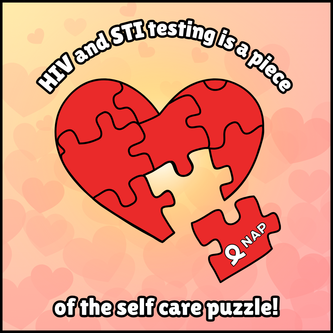 HIV and STI Testing is a piece of the selfcare puzzle 1