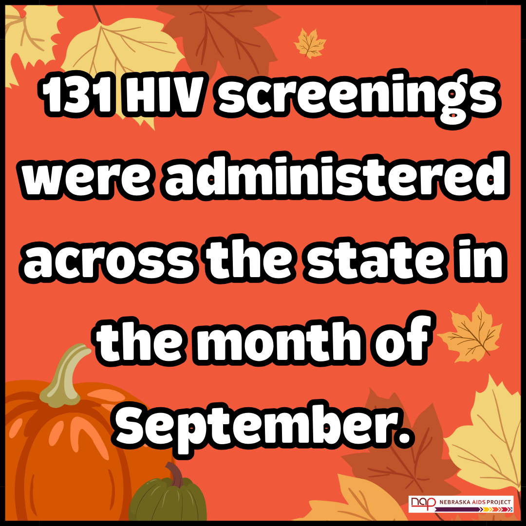 We administered 131 HIV tests in the of September