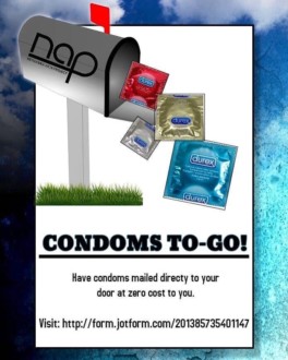 condoms to go